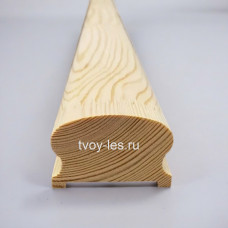 Перила (поручень) из сосны без сучков, под (50) балясину, 2000мм