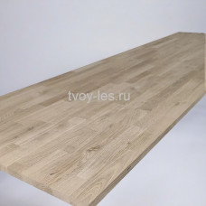 Мебельный щит из дуба категория Натур, сращенная ламель 20×620×2000мм