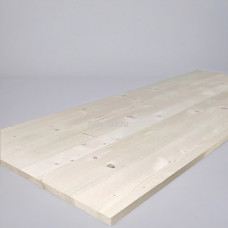 Мебельный щит из ели с сучками категория АБ, цельная ламель 18×200×1000мм Мебельный щит из ели с сучками категория АБ, цельная ламель 18×200×1000мм